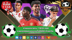ค่ายบอลมาแรง TDED1168 รวมเทคนิคแทงบอลสเต็ปให้ได้กำไรทุกวัน