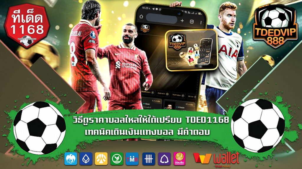 เทคนิคเดินเงินแทงบอล